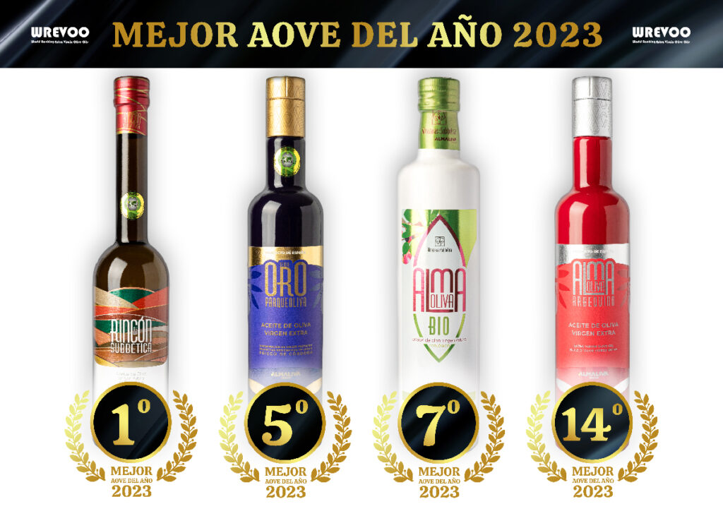 Nuestro ‘Rincón de la Subbética’ se alza con el oro en el Ranking Mundial de Aceites de Oliva Virgen Extra