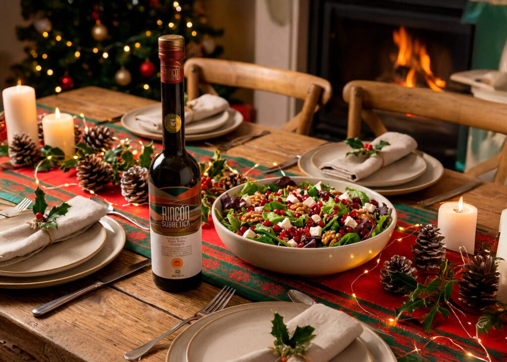 Rincón de la Subbética EVOO in the Christmas menu